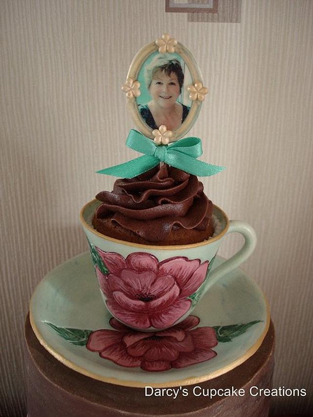 Mother's day teacup & photoframe creation