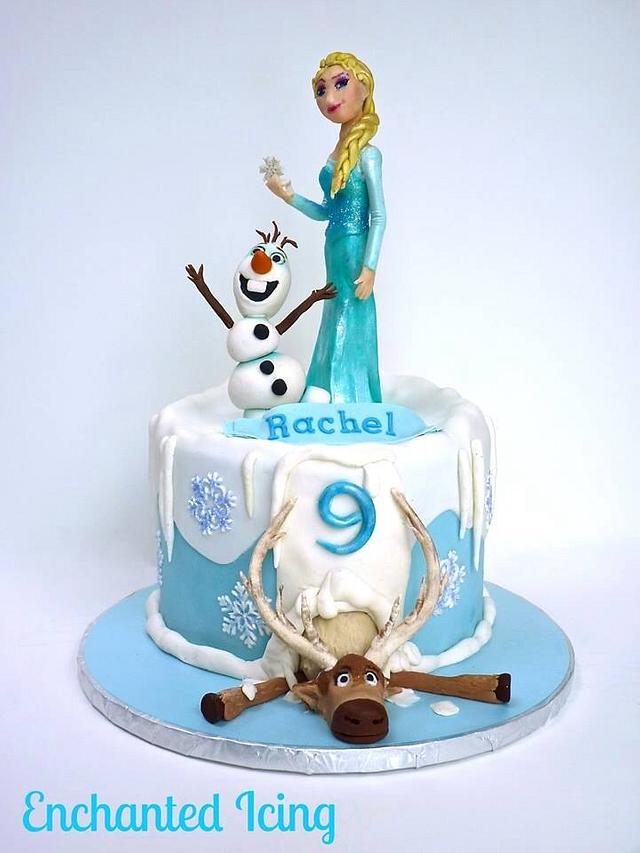 Rachel�s cake Cake by Enchanted Icing CakesDecor