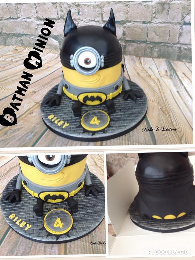 Batman Minion - Decorated Cake by Sweet Lakes Cakes - CakesDecor