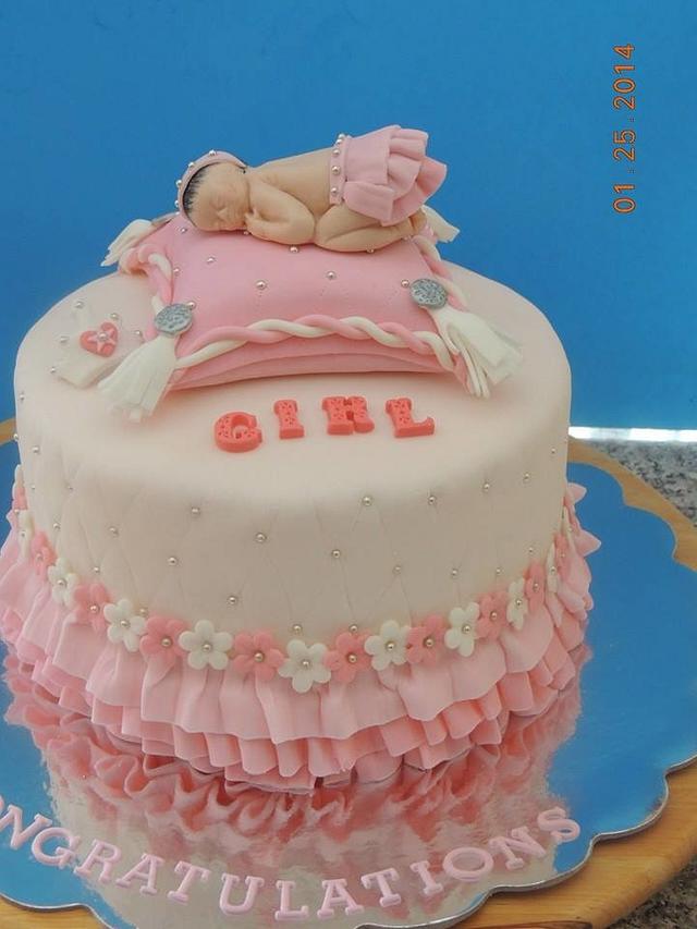 Princess Baby Shower cake - Decorated Cake by - CakesDecor