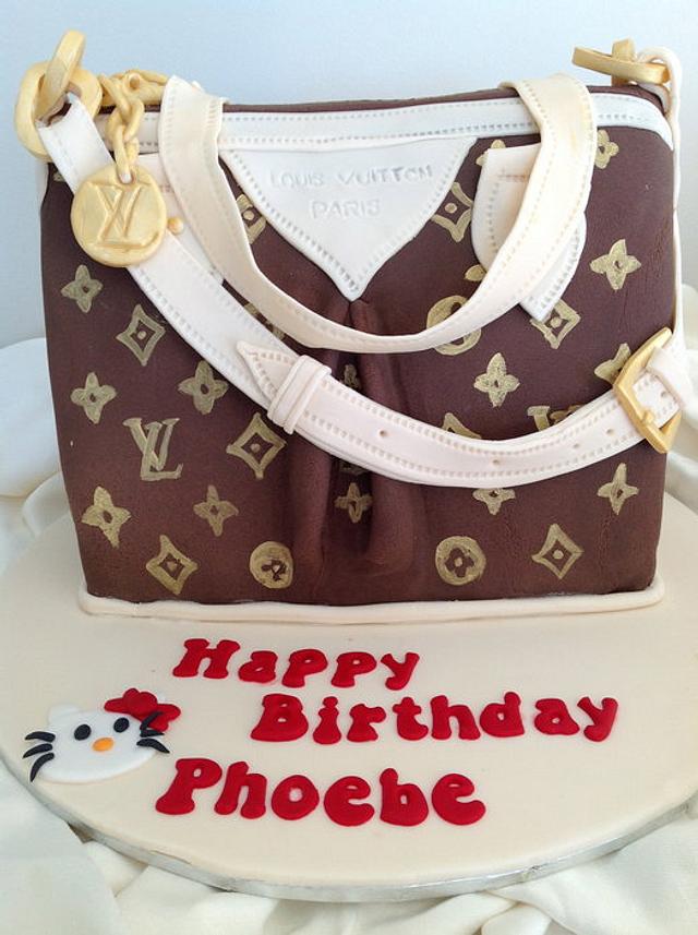 Louis Vuitton handbag cake - cake by Madd for Cake - CakesDecor