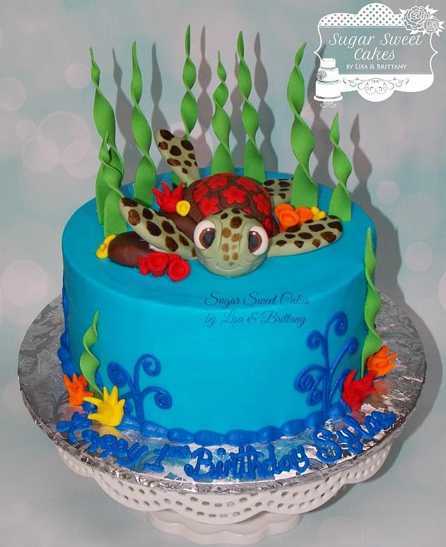 Squirt 1st Bday - Decorated Cake by Sugar Sweet Cakes - CakesDecor