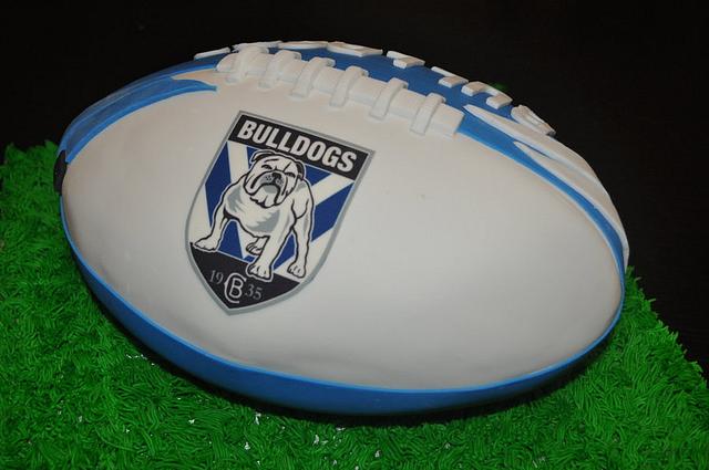 NRL Canterbury Bulldogs Cake