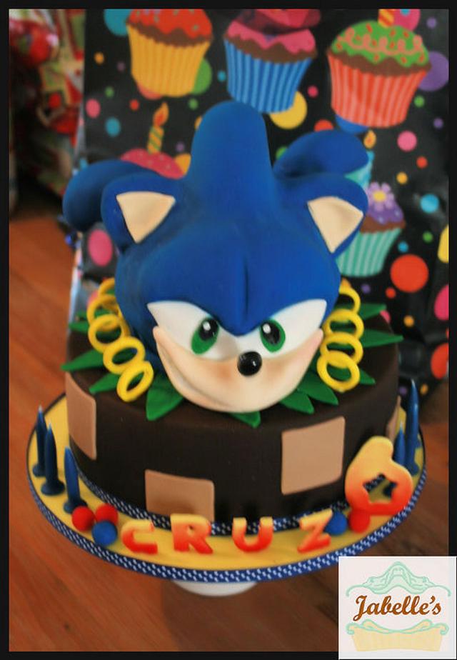 Sonic.... - Decorated Cake by Tracy Jabelles Cakes - CakesDecor