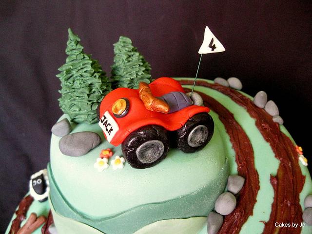 ATV/Quad bike cake and Tutorial - Cake by Jo - CakesDecor