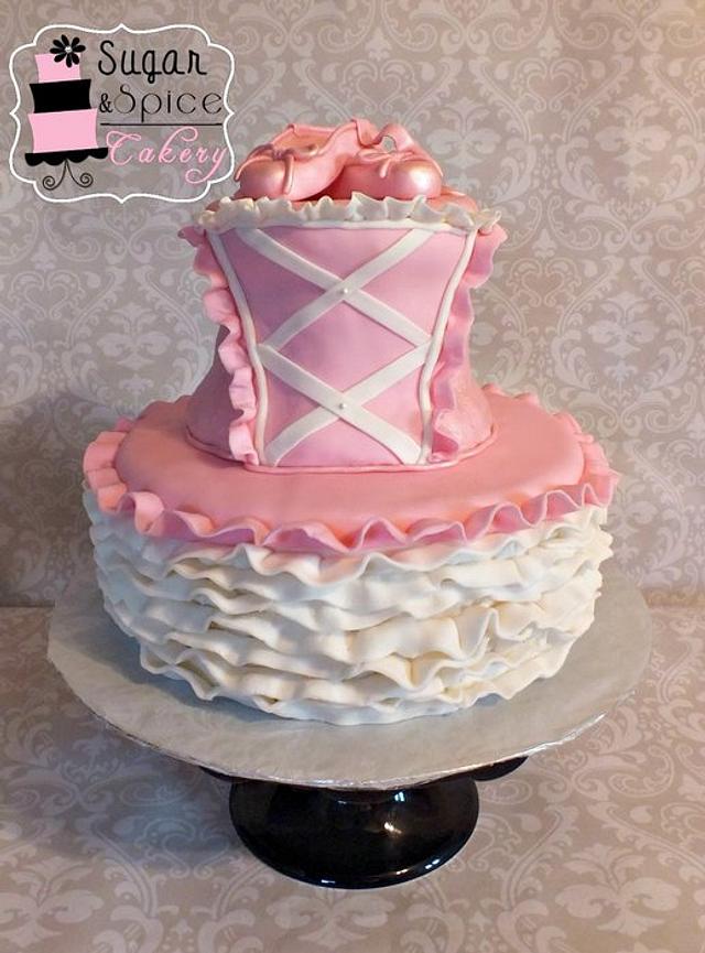 Ballerina Cake Decorated Cake By Mandy CakesDecor   Jkndrljevetrspythtgj 