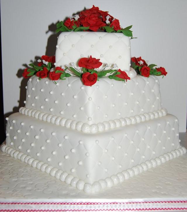 Cody & Salena's Wedding Cake