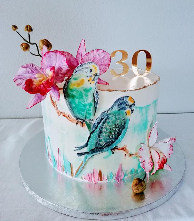 Bird Cake Decorated Cake By Alenascakes CakesDecor   Jmxe1afzsl1f3kqo8aiy 