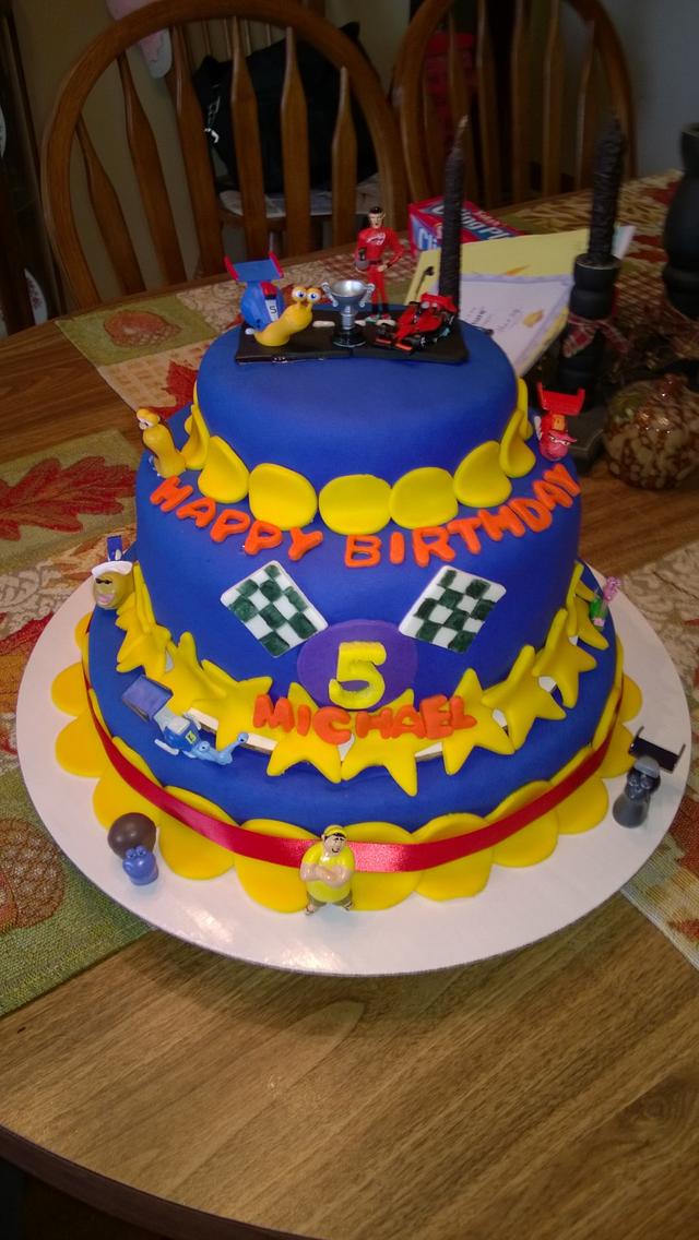 Turbo birthday cake - Cake by maryk1205 - CakesDecor