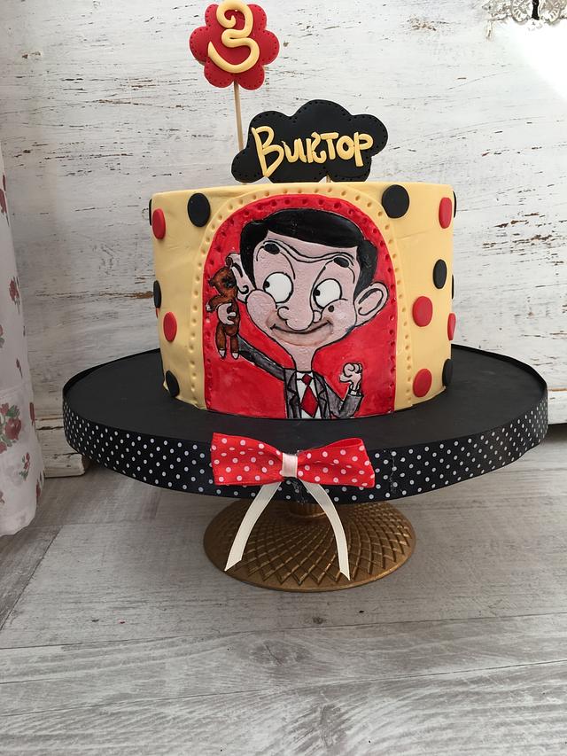 Mr. Bean Birthday Cake - CakeCentral.com