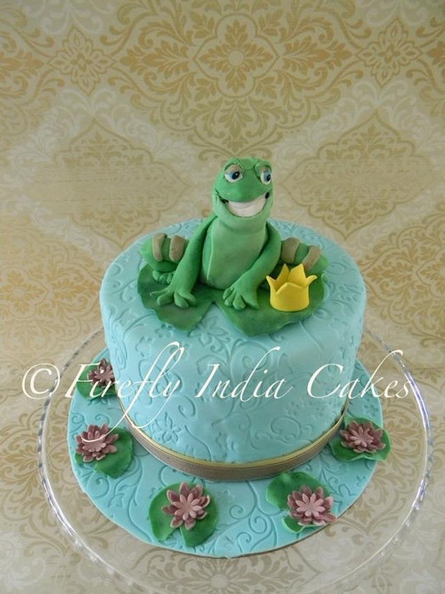 Cheeky Frog Prince - Decorated Cake by Firefly India by - CakesDecor