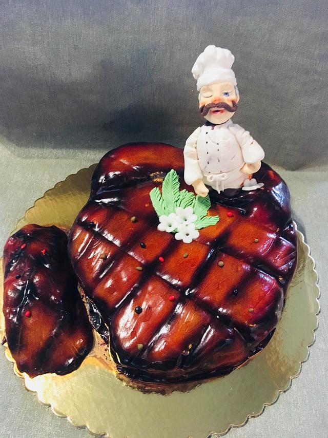 Le Chef Decorated Cake By Doroty Cakesdecor 3910