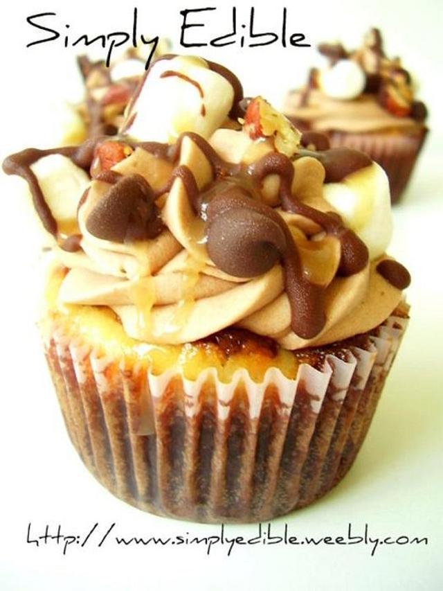 Ultimate Rocky Road Cupcake