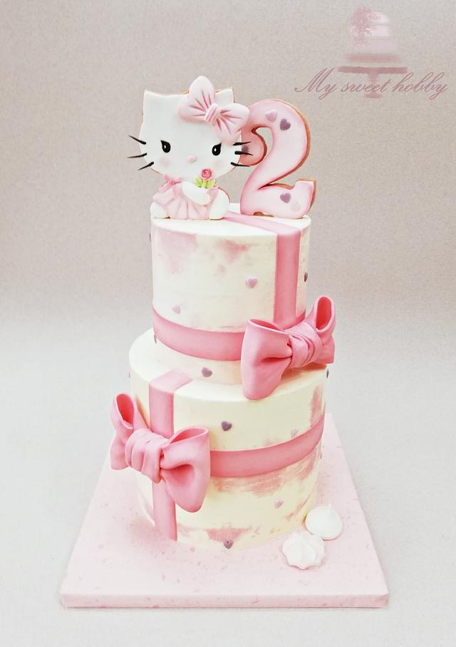 Hello Kitty - Cake By Albena Nacheva - Cakesdecor