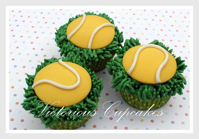Wimbledon Cupcakes