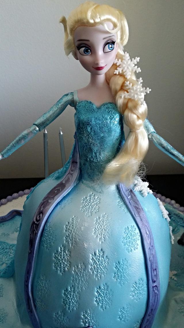 Elsa Doll Cake - Cake By Cake Raga - Cakesdecor