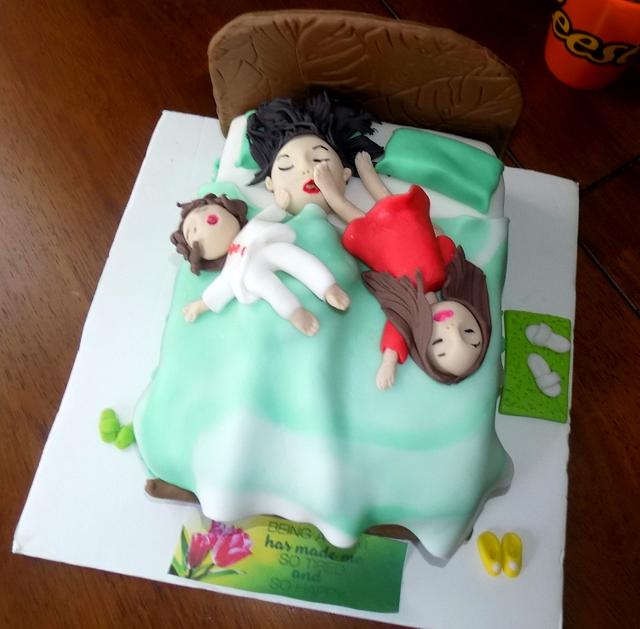 mother and daughter birthday cake ideas