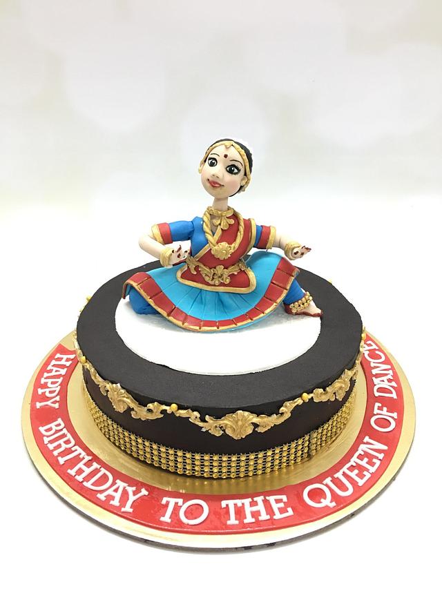 Bharatnatyam cake