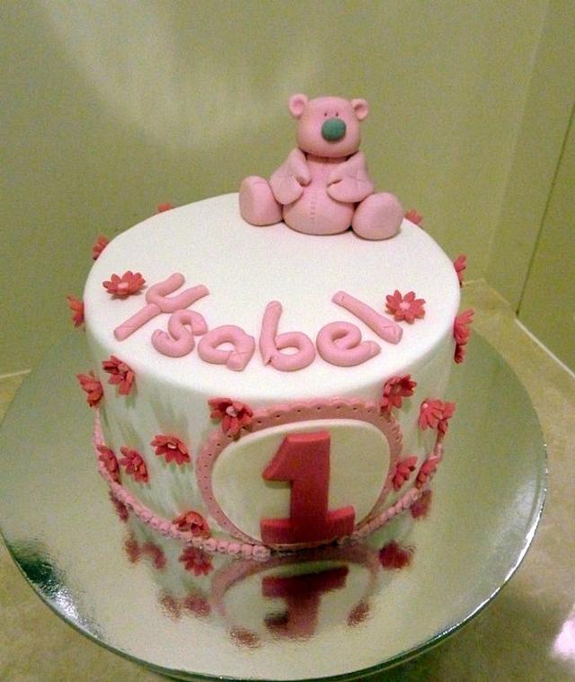 Teddy 1st cake