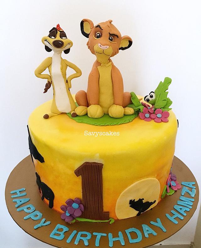 Lion king cake - Decorated Cake by Savyscakes - CakesDecor