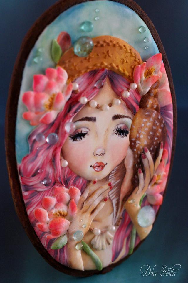Genevieve, The Mermaid - Under The Sea Sugar Art Collaboration