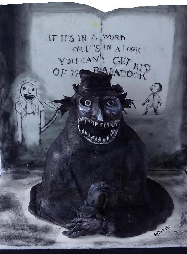 Mr Babadook - Cakes That Go Bump In The Night collaboration