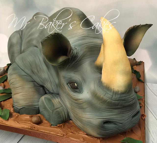 Rhino Cake