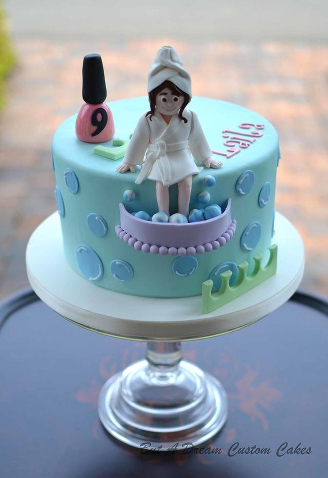 Spa Party - Decorated Cake by Elisabeth Palatiello - CakesDecor