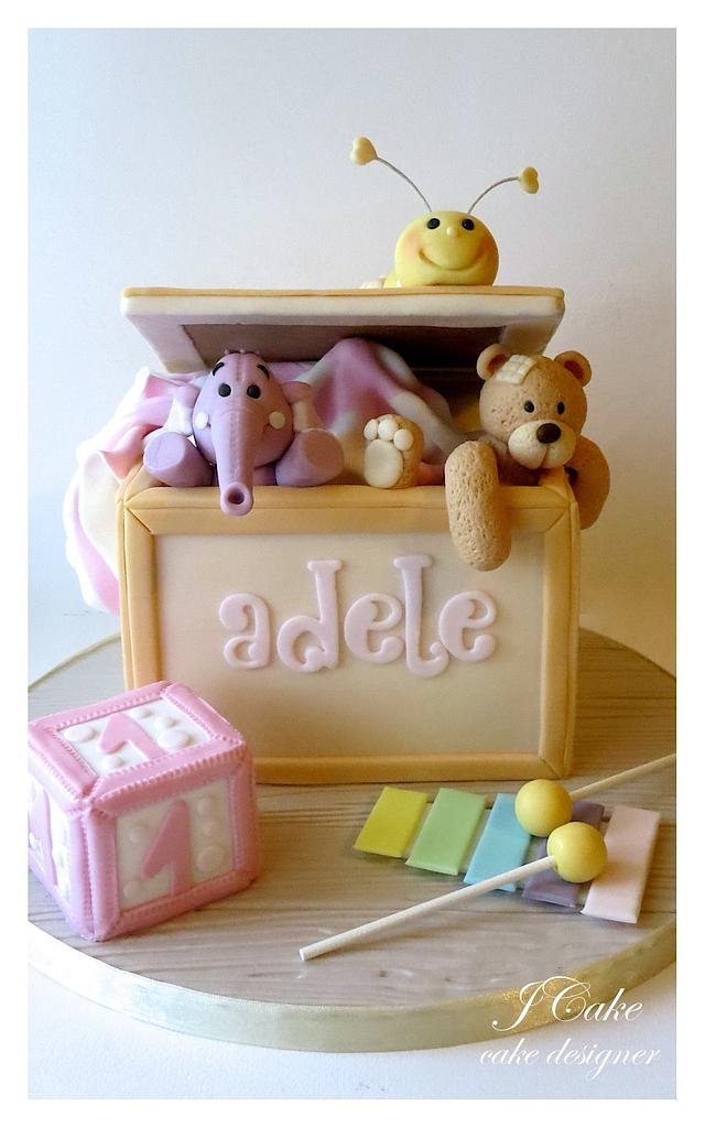 the toy box Decorated Cake by JCake cake designer CakesDecor