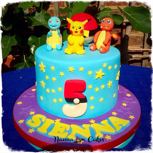 Pokémon - Decorated Cake by Nanna Lyn Cakes - CakesDecor