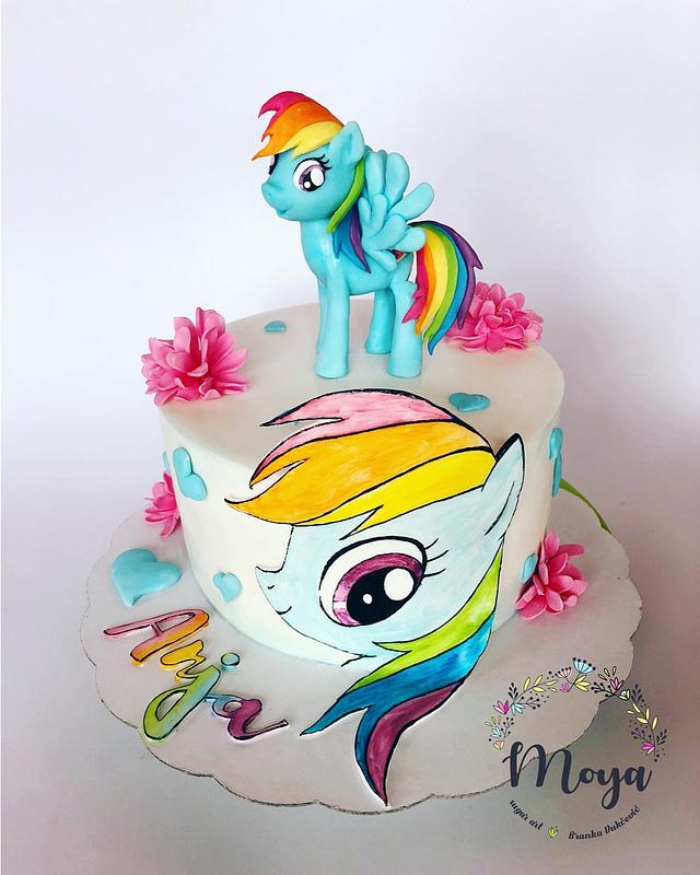 My Little Pony Cake Cake By Branka Vukcevic Cakesdecor