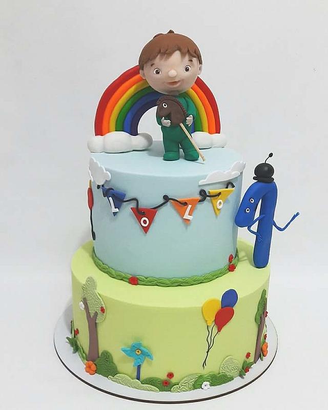 Charlie and the numbers!!! - Decorated Cake by Anna Salas - CakesDecor