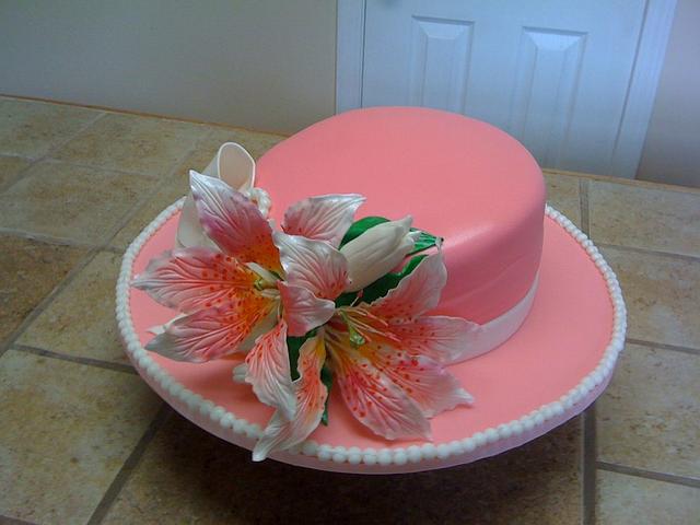 Derby Hat Cake Cake By Tetyana Cakesdecor