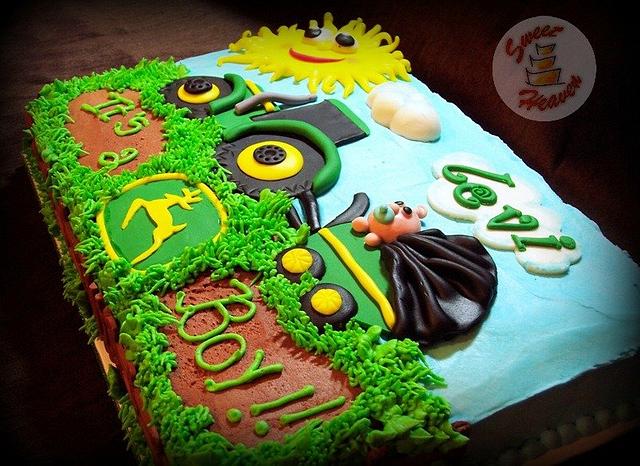 New birthday cake Farm birthday cakes Tractor cake