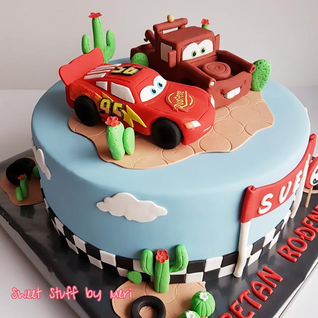 Cars cake - Cake by Meri - CakesDecor