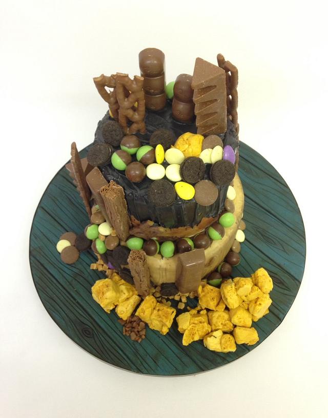 Chocolate Canyon Cake Cake by Carter Valentino Ltd