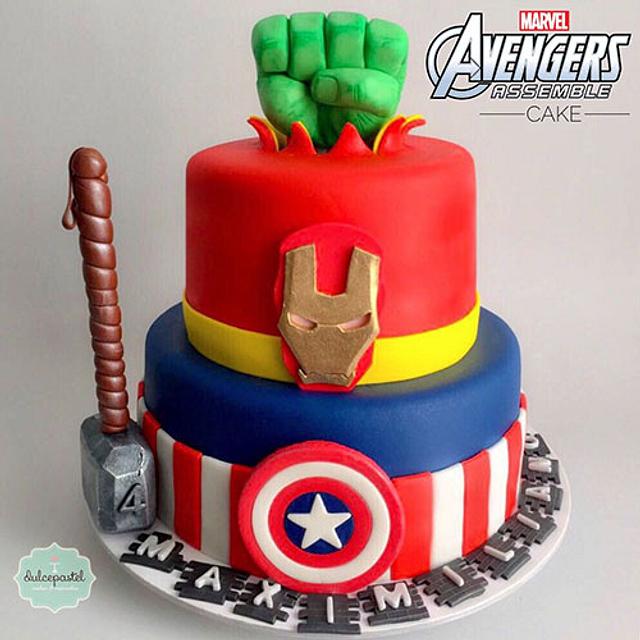 Torta de Avengers en Medellín - Decorated Cake by - CakesDecor