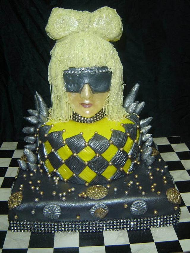 Lady Gaga - Cake by Katarina - CakesDecor