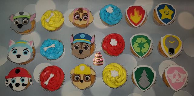 Patrol cupcakes