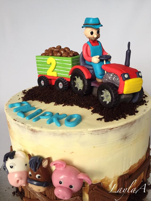 Cute Farmer cake