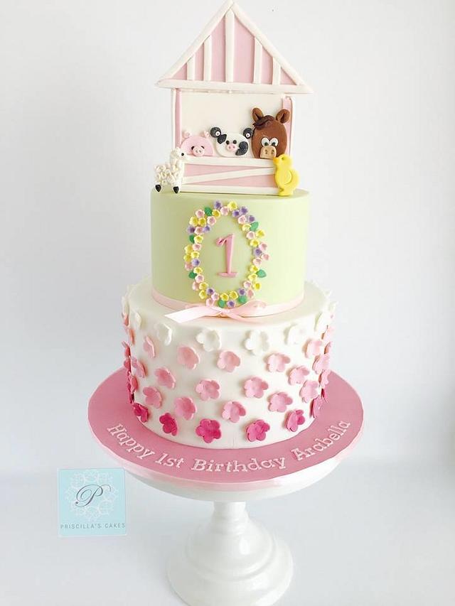 Birthday cake - Decorated Cake by Priscilla's Cakes - CakesDecor