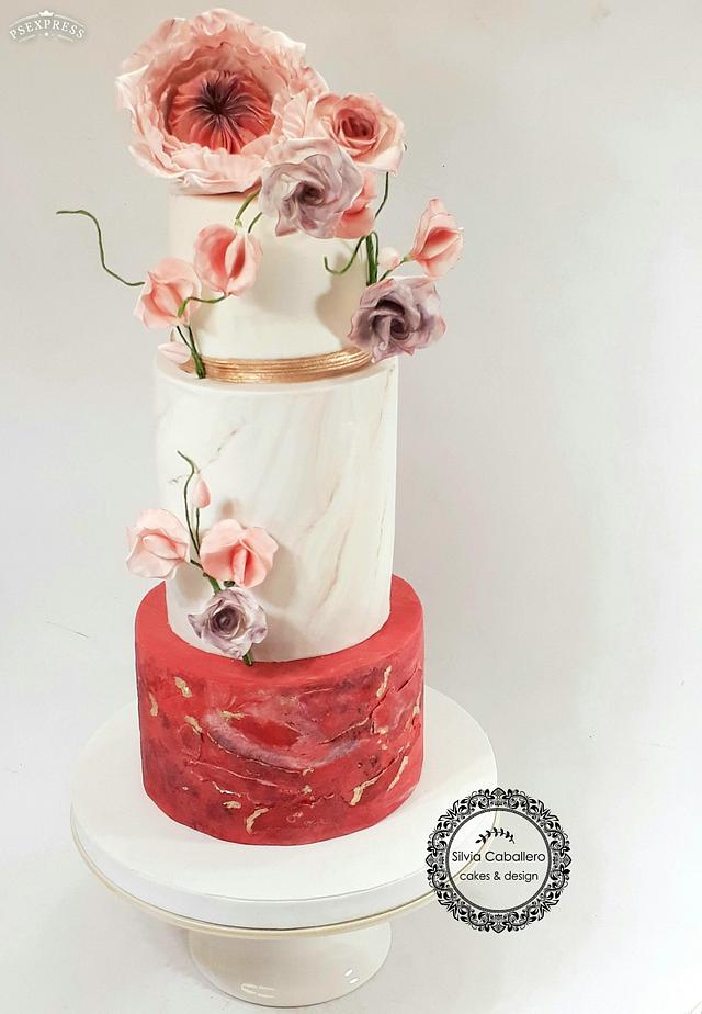 Summer in love - Decorated Cake by Silvia Caballero - CakesDecor