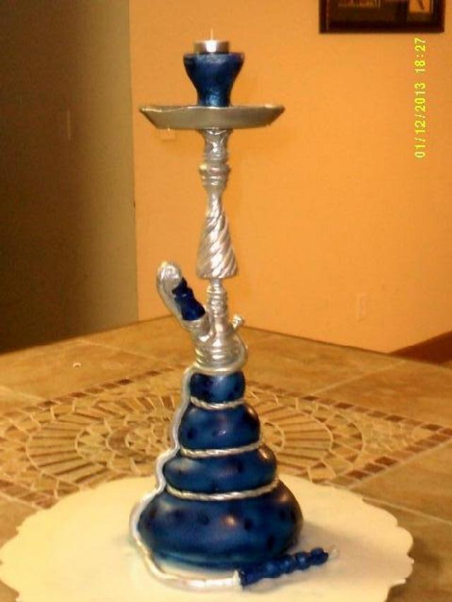 Hookah Cake Decorated Cake by Bella Noche Cakes CakesDecor