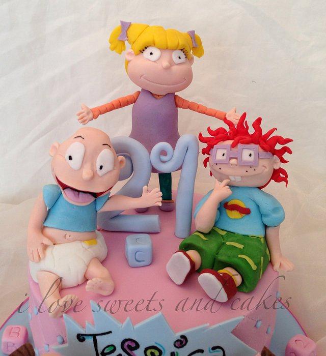 Rugrats 21st Birthday Cake - Cake by Vicki Graham - CakesDecor