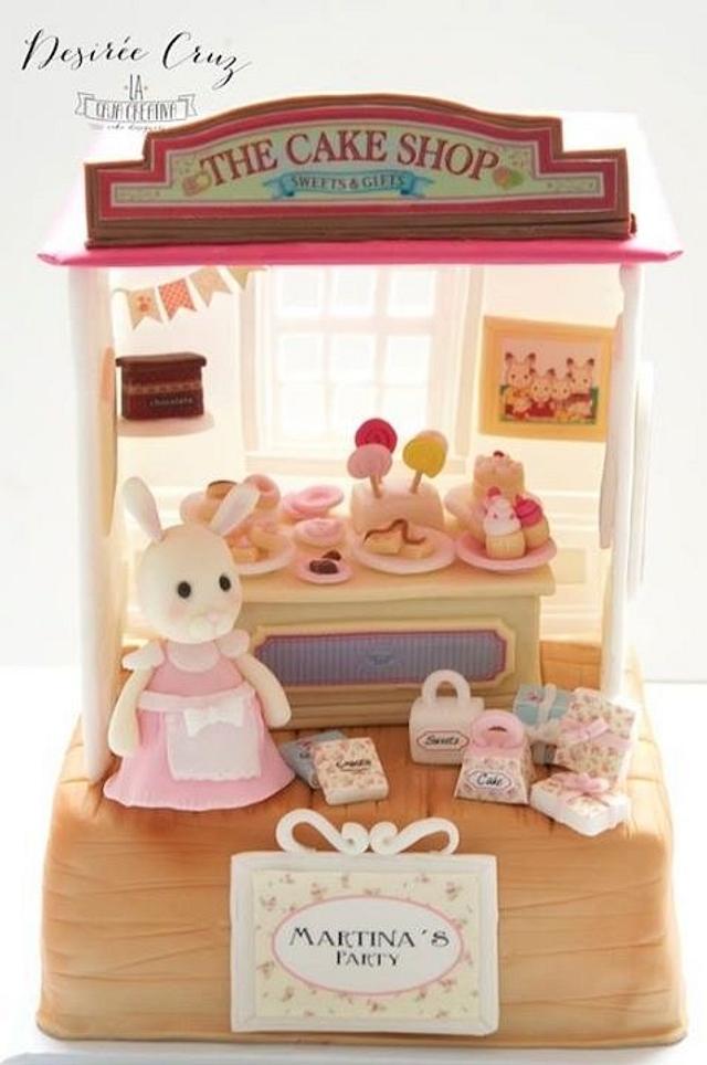 sylvanian families cake shop asda
