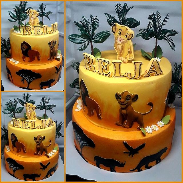 lion king cake figures