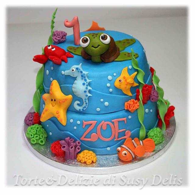 Under the Sea - Decorated Cake by Susanna de Angelis - CakesDecor