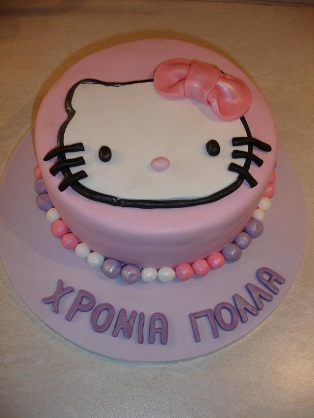 Hello Kitty cakes - Decorated Cake by Dora Avramioti - CakesDecor