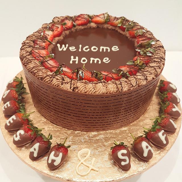 Welcome Home Cake Topper – Maple & Rose