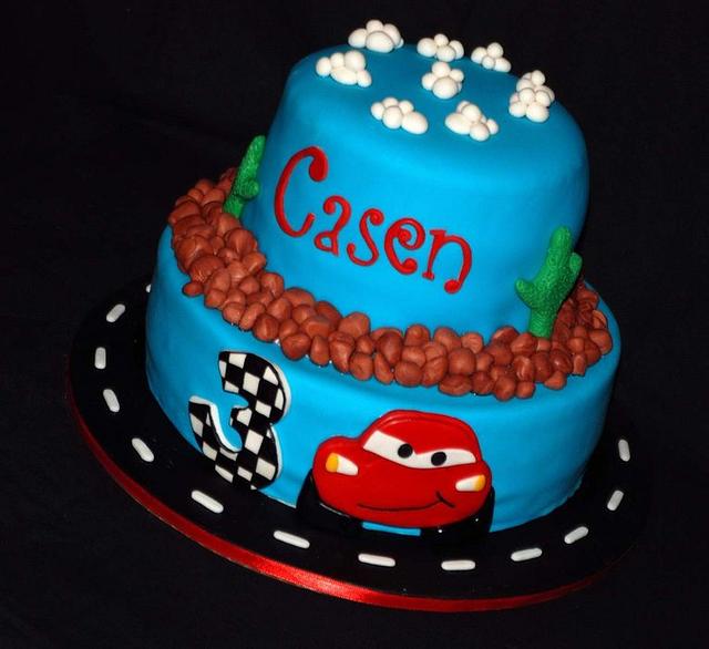 Cars Themed Cake Decorated Cake By Jenn CakesDecor Kky1eihsmqe5ihwqhtsm